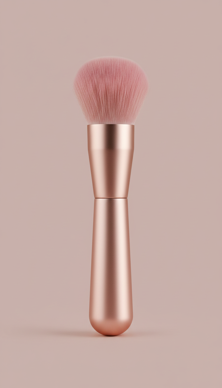 Rose Gold Powder Brush